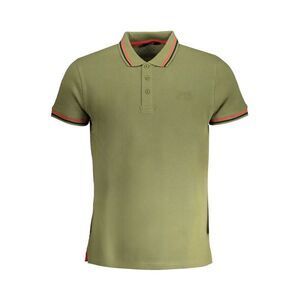 Cavalli Class Green Cotton Polo Men's T-Shirt